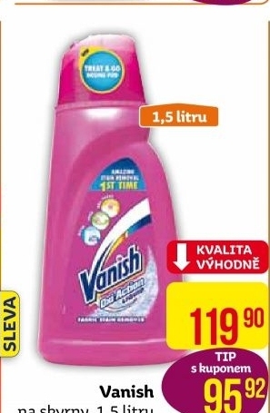 Gelový odstraňovač skvrn Vanish Oxi Action