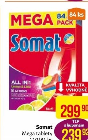 Tablety do myčky Somat
