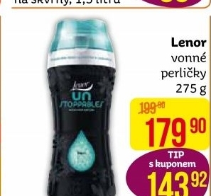 Vonné perličky do pračky Lenor UNstoppables