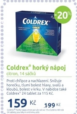 Horký nápoj Coldrex