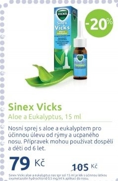 Sprej nosní Vicks