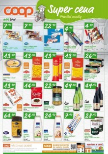 akční leták COOP 31.8.2016-13.9.2016