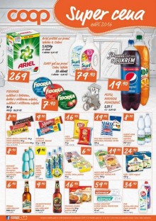 akční leták COOP 31.8.2016-13.9.2016