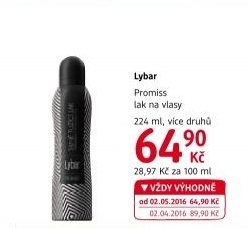 Lak na vlasy Lybar