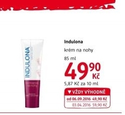 Krém na nohy Indulona