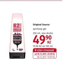 Sprchový gel Original Source