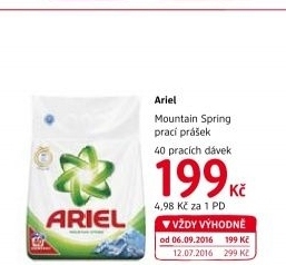 Prací prášek Ariel