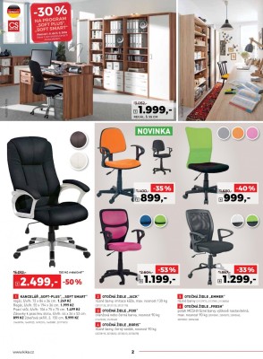 akční leták Kika nábytek 1.8.2016-11.9.2016