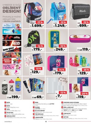 akční leták Kika nábytek 1.8.2016-11.9.2016
