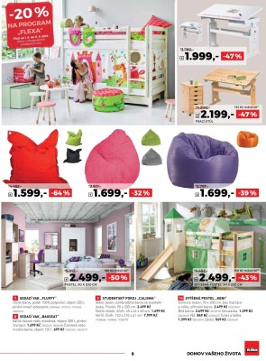 akční leták Kika nábytek 1.8.2016-11.9.2016
