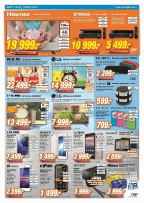 akční leták Expert elektro 8.9.2016-14.9.2016