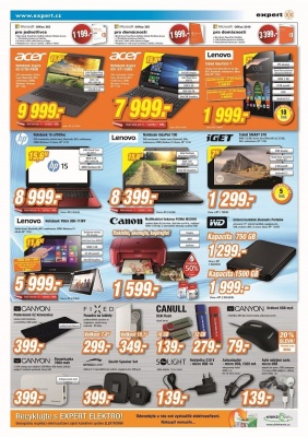 akční leták Expert elektro 8.9.2016-14.9.2016