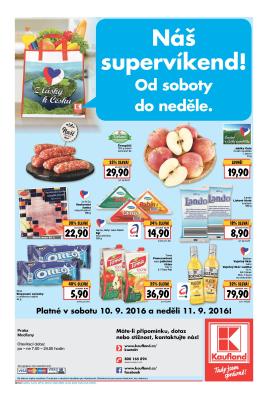 akční leták Kaufland 8.9.2016-14.9.2016
