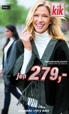 akční leták Kik textil 14.9.2016-30.9.2016