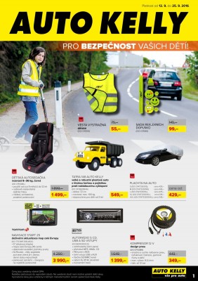 akční leták Auto Kelly 12.9.2016-25.9.2016