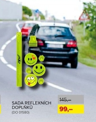 Sada reflexních doplňků