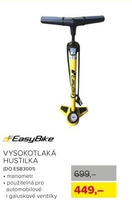 Vysokotlaká hustilka EasyBike