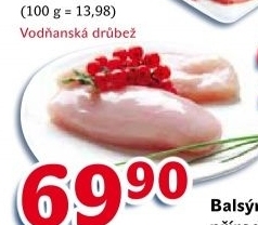 Řízky kuřecí prsní mražené Vodňanské kuře