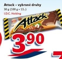 Oplatky Attack Sedita