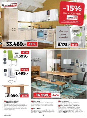 akční leták Kika nábytek 12.9.2016-25.9.2016