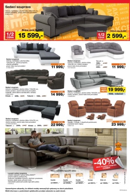 akční leták Sconto nábytek 14.9.2016-27.9.2016