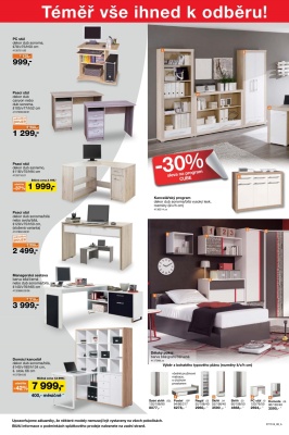 akční leták Sconto nábytek 14.9.2016-27.9.2016