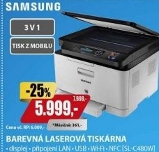 SL-C480W 128MB, USB, Wifi, NFCSAMSUNG