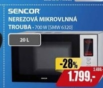 SMW 6320 TROUBA MIKROVLNNÁSENCOR