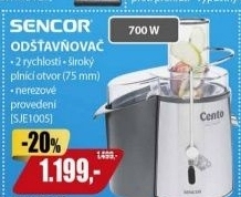 SJE 1005 odšťavňovačSENCOR