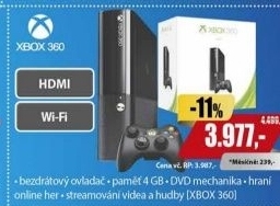 XBOX 360 4GBMICROSOFT