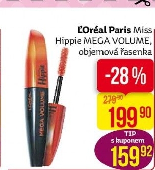 Řasenka Miss Manga Hippie L'Oréal