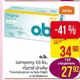 Tampony O.B.