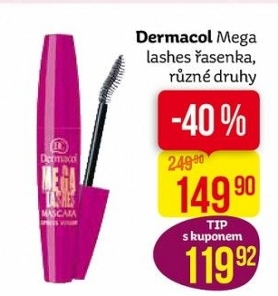 Řasenka Mega Lashes Dermacol