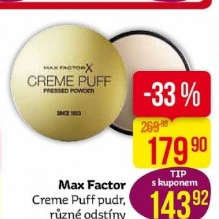 Pudr Creme Puff Max Factor