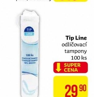 Odličovací tampony Tip Line
