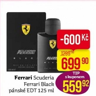 Toaletní voda pánská Black Scuderia Ferrari