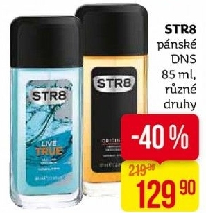 Deodorant parfémovaný pánský STR8