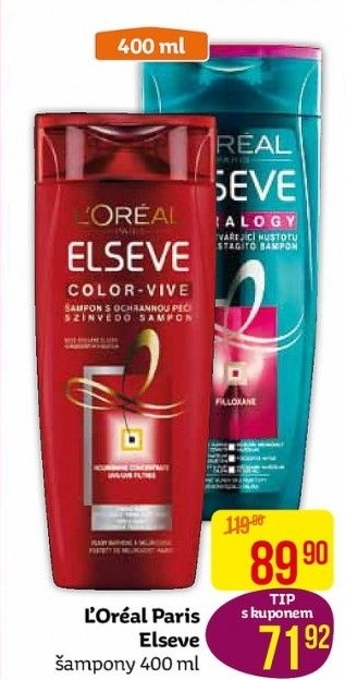 Šampon Elséve L'Oréal