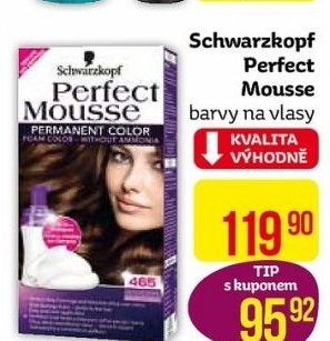 Barva na vlasy Perfect Mousse Schwarzkopf