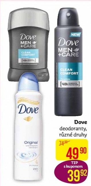 Deodoranty Dove