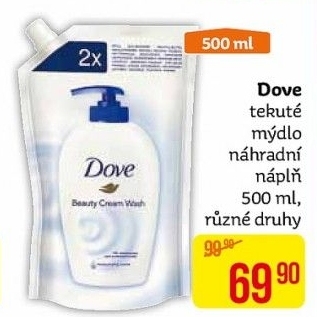 Tekuté mýdlo Dove - náhradní náplň