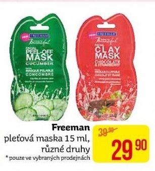 Maska pleťová Freeman