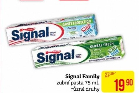 Pasta na zuby Family Signal