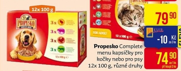 Kapsičky pro psy Propesko
