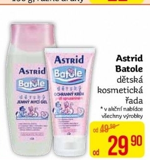 Kosmetika dětská Batole Astrid