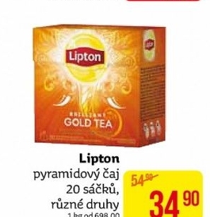 Čaj Lipton - pyramidový