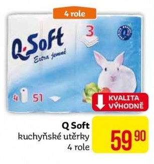 Utěrky kuchyňské Q Soft