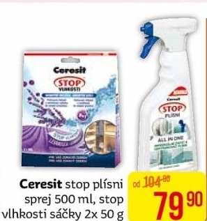 Přípravek ve spreji Stop plísni Ceresit