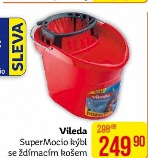 Kbelík se ždímacím košem SuperMocio Vileda