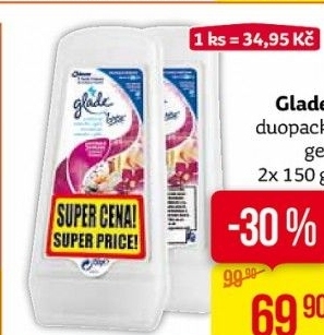 Osvěžovač vzduchu gel Glade by Brise